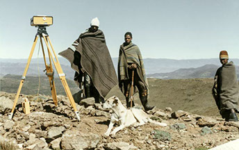 GPS in Lesotho.